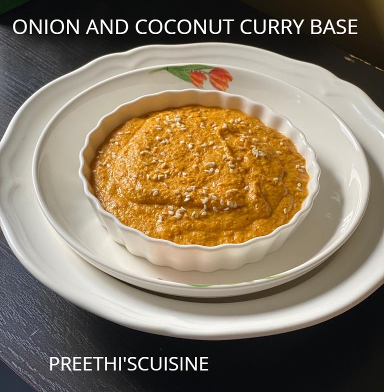 ONION AND COCONUT CURRY BASE