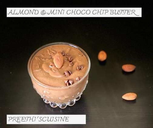 ALMOND & MINI CHOCO CHIP BUTTER