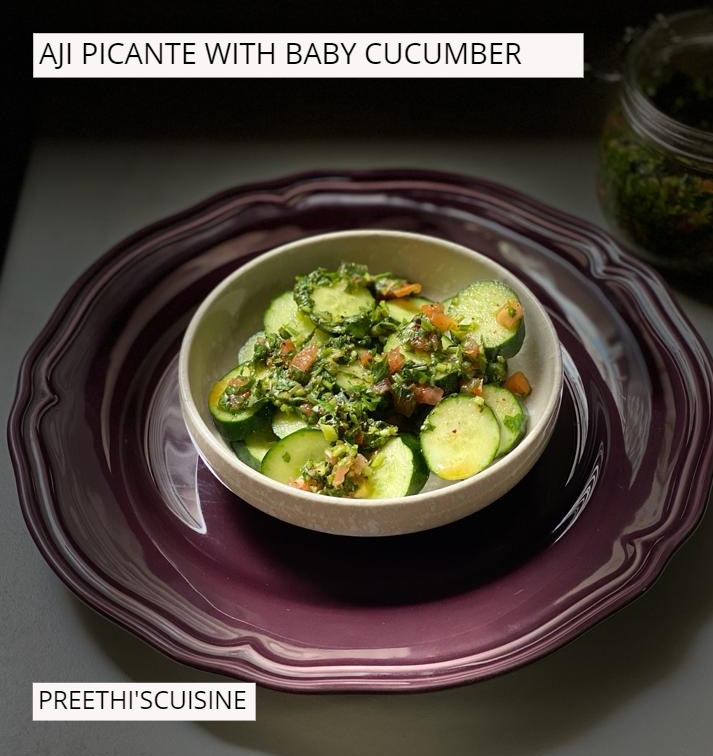 AJI PICANTE WITH BABY CUCUMBER