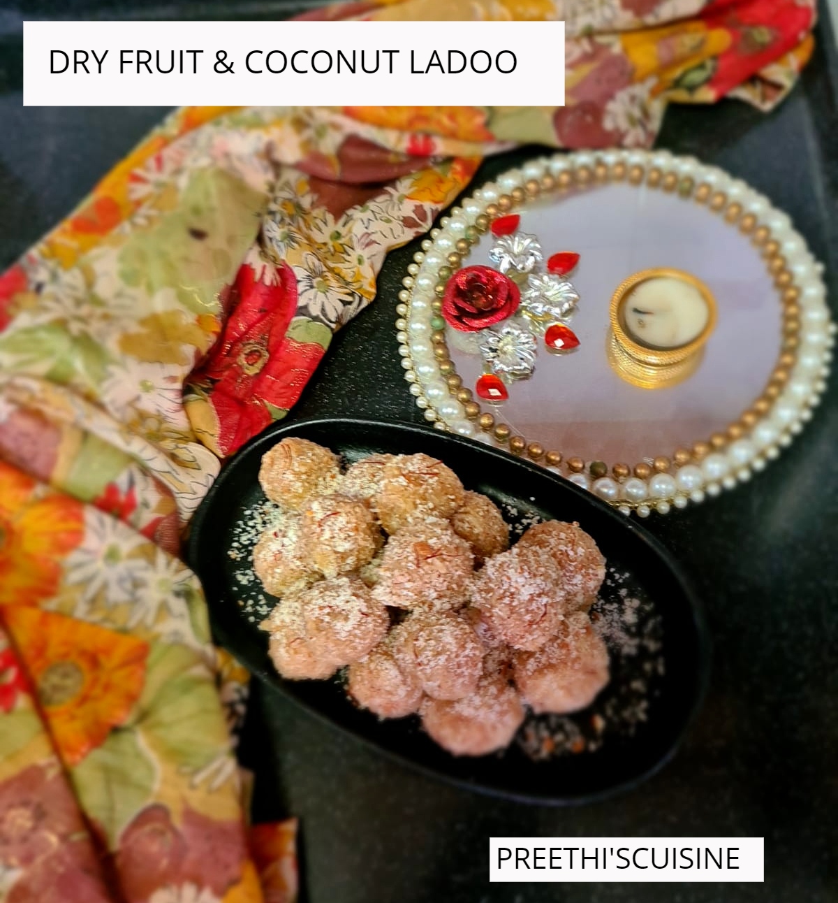 DRY FRUIT & COCONUT LADOO