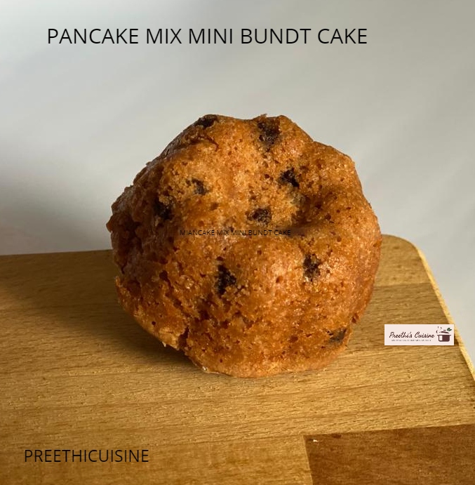 PANCAKE MIX MINI BUNDT CAKE