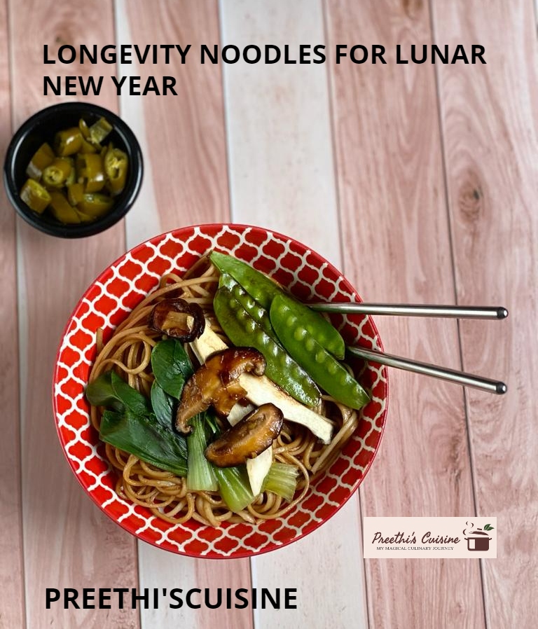 LONGEVITY NOODLES FOR LUNAR NEW YEAR