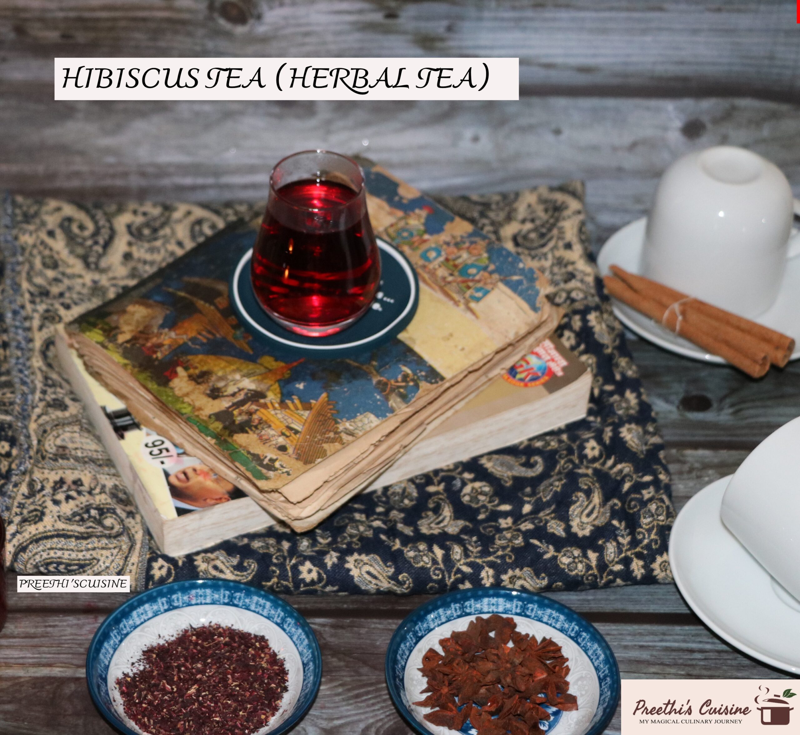 HIBISCUS TEA ( HERBAL TEA)
