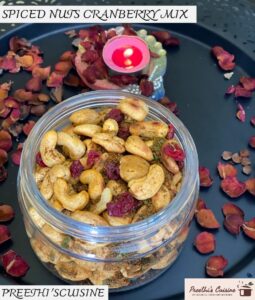 SPICED NUTS CRANBERRY MIX