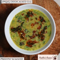 SPRING ONION MIXED DAL
