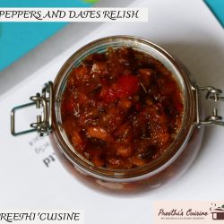PEPPERS AND DATES RELISH