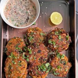 POTATO AND SPINACH PATTIES