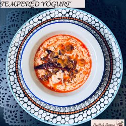 DAHI TIKHARI / SPICED TEMPERED YOGURT