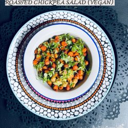 ROASTED CHICKPEA SALAD (VEGAN)