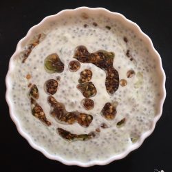 SAVOURY CHIA SEEDS PUDDING