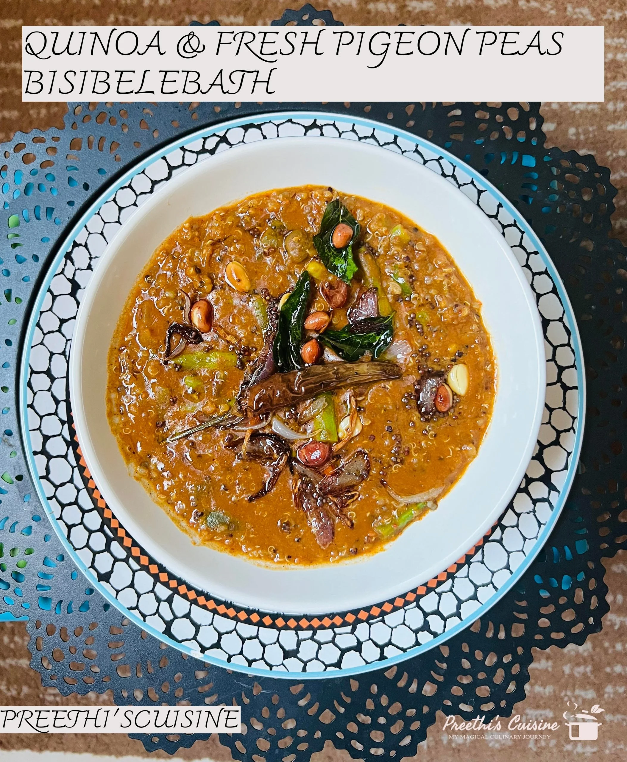 QUINOA & FRESH PIGEON PEAS BISIBELEBATH
