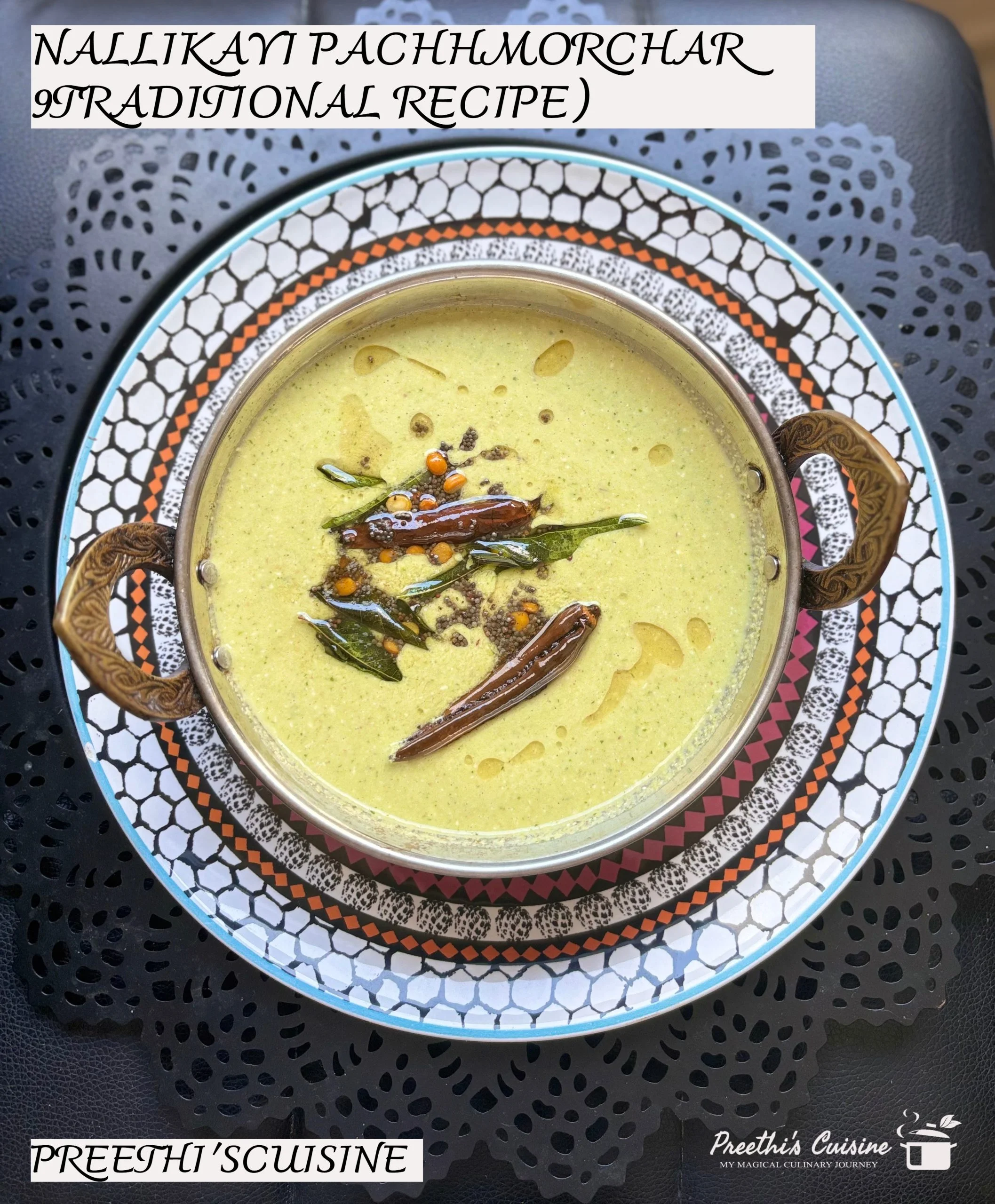NALLIKAYI PACHHMORCHAR (TRADITIONAL RECIPE)