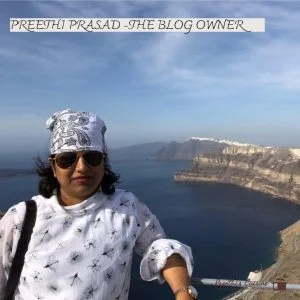 PREETHI PRASAD - THE BLOG OWNER